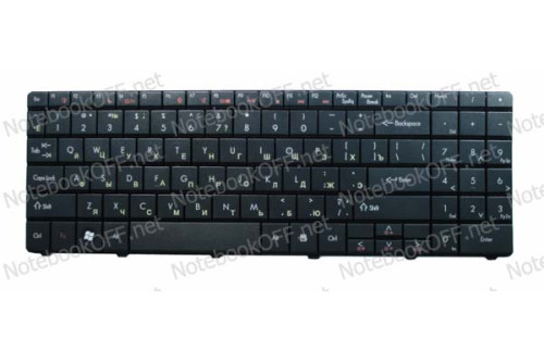 Клавиатура для нoутбука Gateway NV53, NV59, Packard Bell DT85, LJ61 фото №1